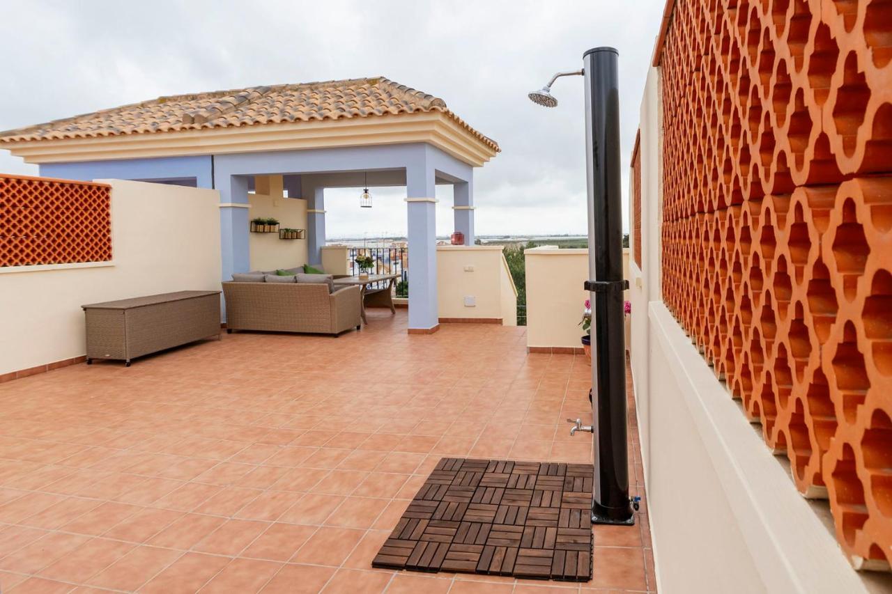 Ático con terraza-solárium y piscina 4-6 personas WIFI A/C Apartamento Roda Exterior foto