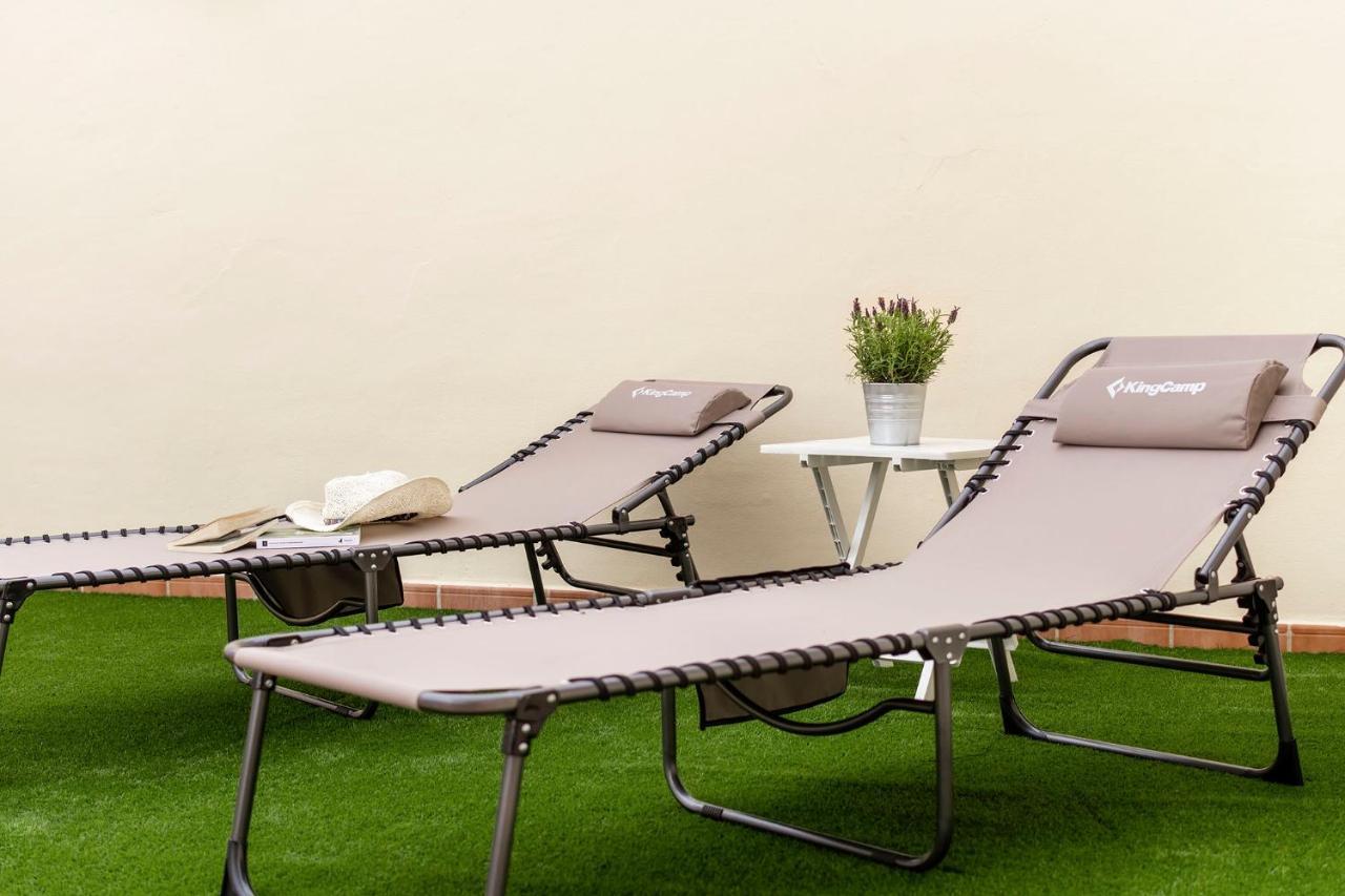 Ático con terraza-solárium y piscina 4-6 personas WIFI A/C Apartamento Roda Exterior foto